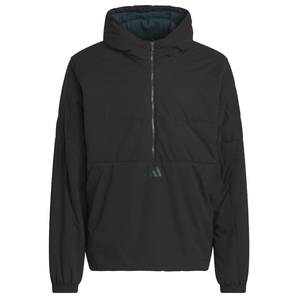 adidas Beyond Twistweave Half-Zip Filled Loose Jacket - Black