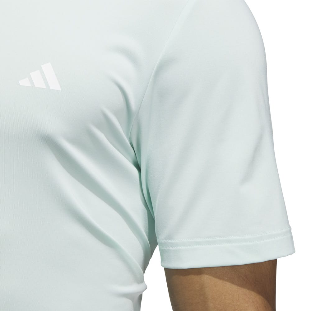 adidas Ultimate365 Solid Polo Shirt - Semi Flash Aqua