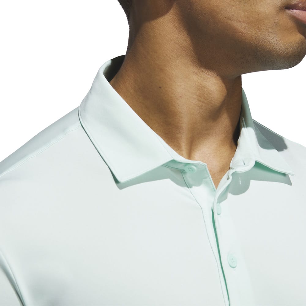 adidas Ultimate365 Solid Polo Shirt - Semi Flash Aqua