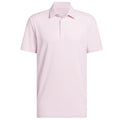 adidas Ultimate365 Solid Polo Shirt - Clear Pink