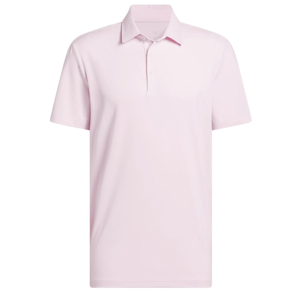 adidas Ultimate365 Solid Polo Shirt - Clear Pink