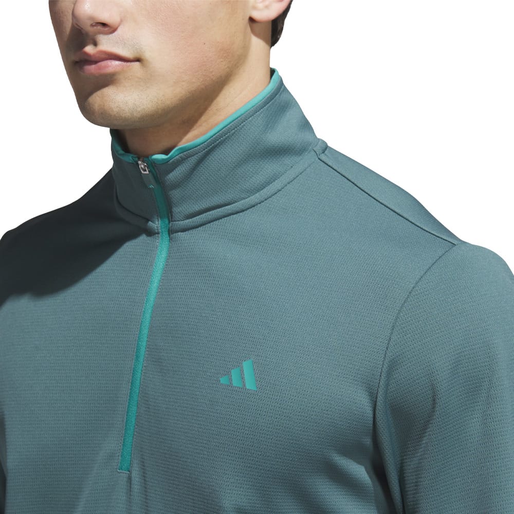 adidas Lightweight Half-Zip Top - Preloved Teal