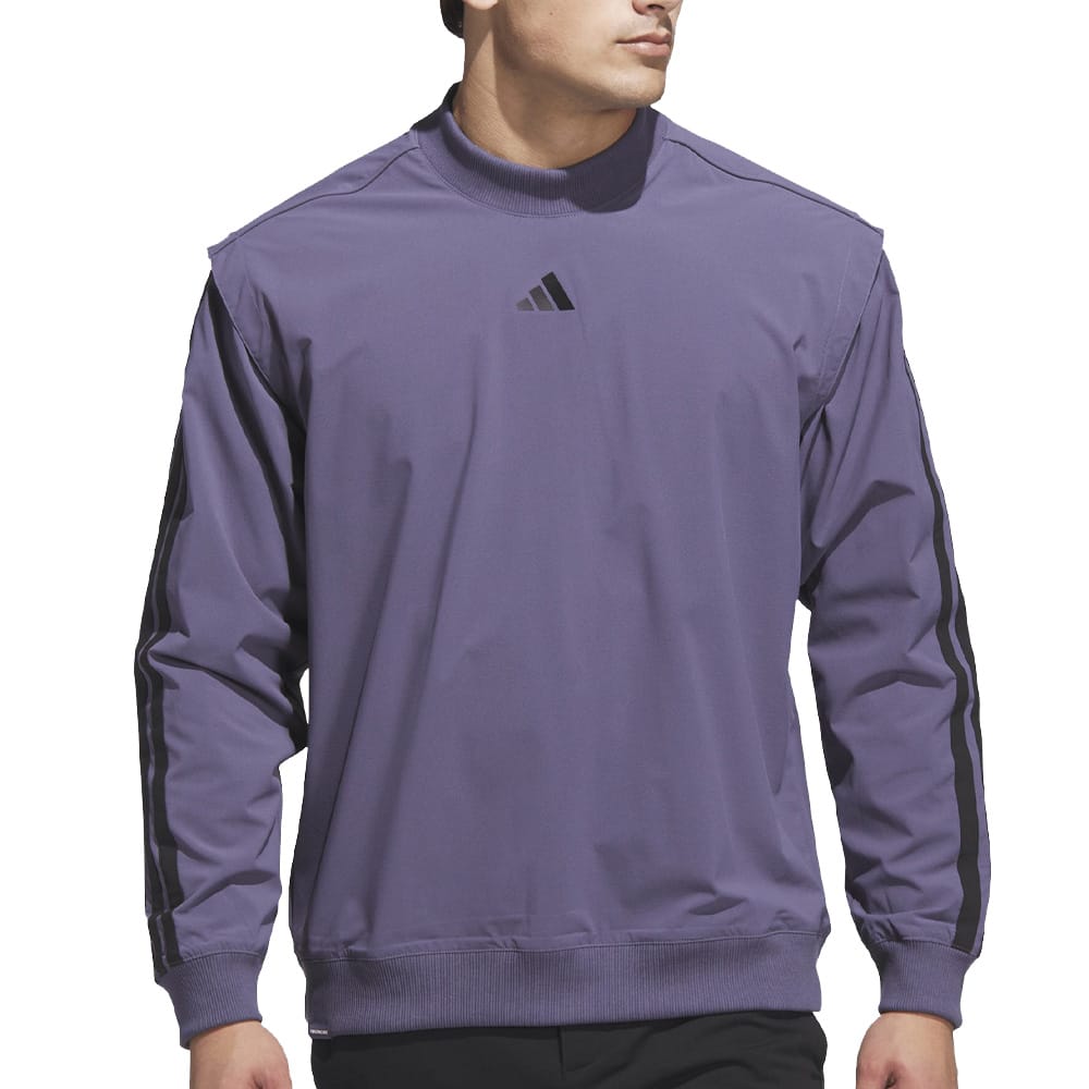 adidas Beyond Twistweave Hybrid Loose Sweatshirt - Preloved Violet