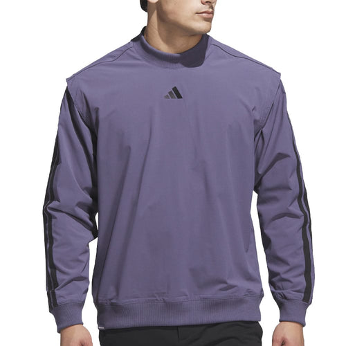 adidas Beyond Twistweave Hybrid Loose Sweatshirt - Preloved Violet