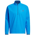 adidas Ultimate365 Durable Water Repellent Wind Quarter-Zip - Lucid Ray Blue/Dusky Petrol
