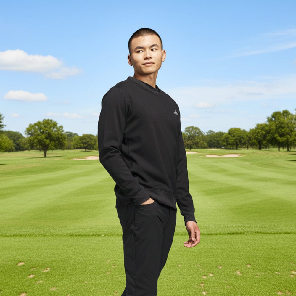 adidas Ultimate365 Climawarm Crewneck Sweatshirt - Black
