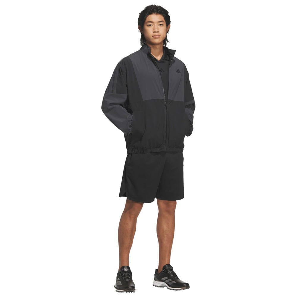 adidas Beyond Vent Twistknit Polo Shirt - Black/Black