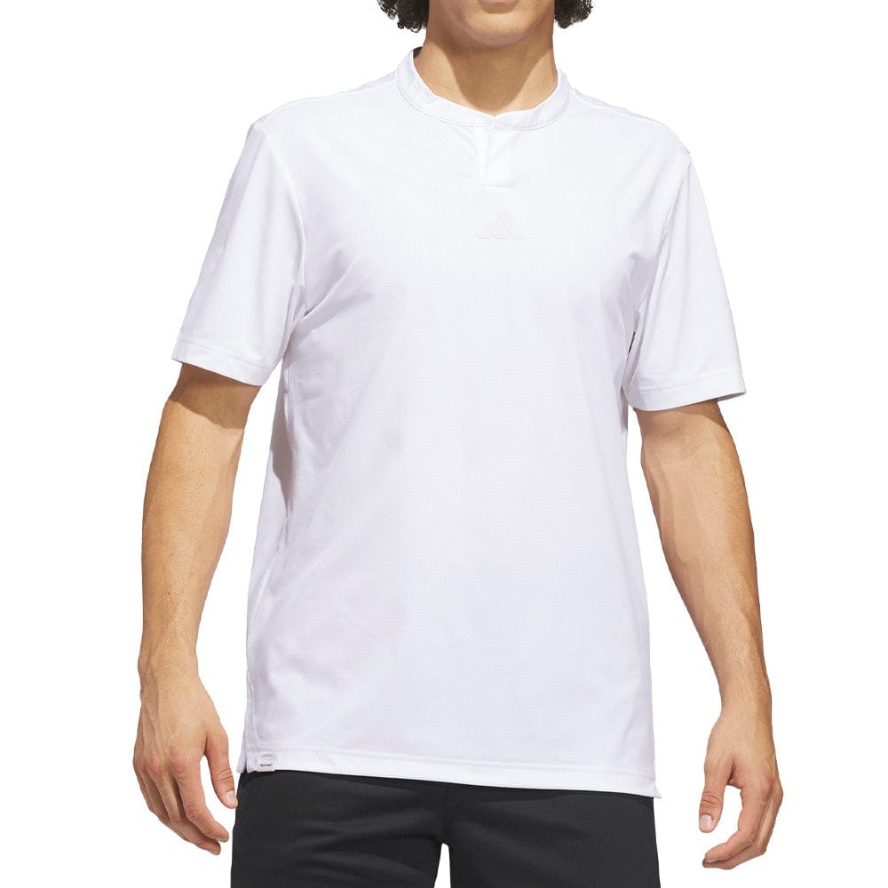adidas Beyond The Course Golf Club Twistknit Range Shirt - White