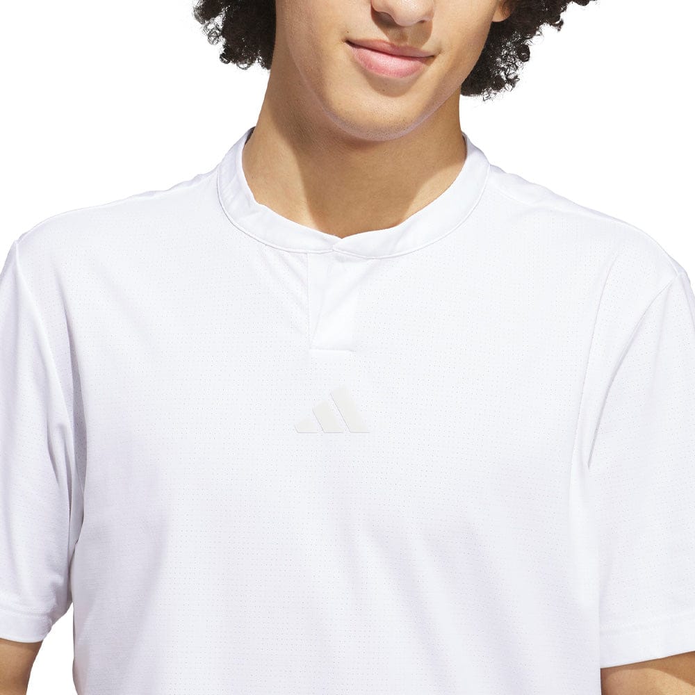 adidas Beyond The Course Golf Club Twistknit Range Shirt - White