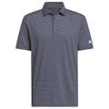 adidas Performance Two-Color Stripe Polo Shirt - Collegiate Navy/White