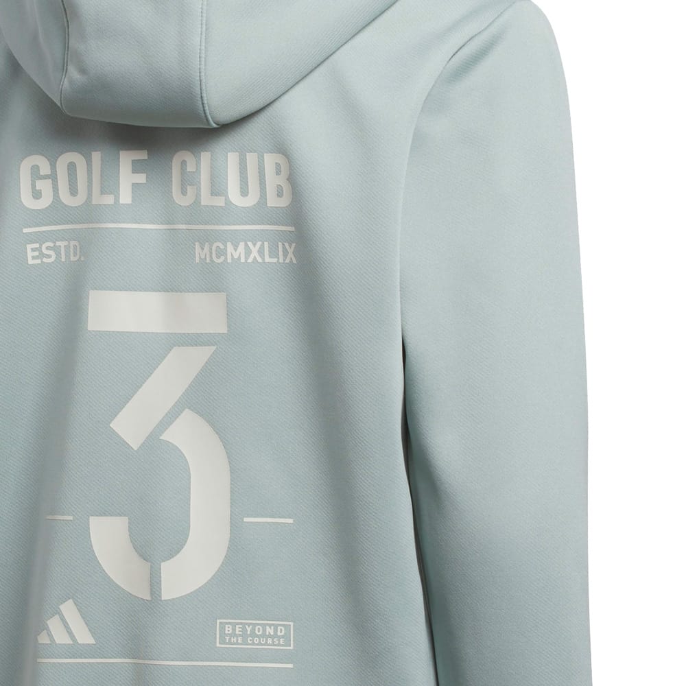 adidas Unisex Juniors Climawarm Graphic Hoodie - Wonder Sage