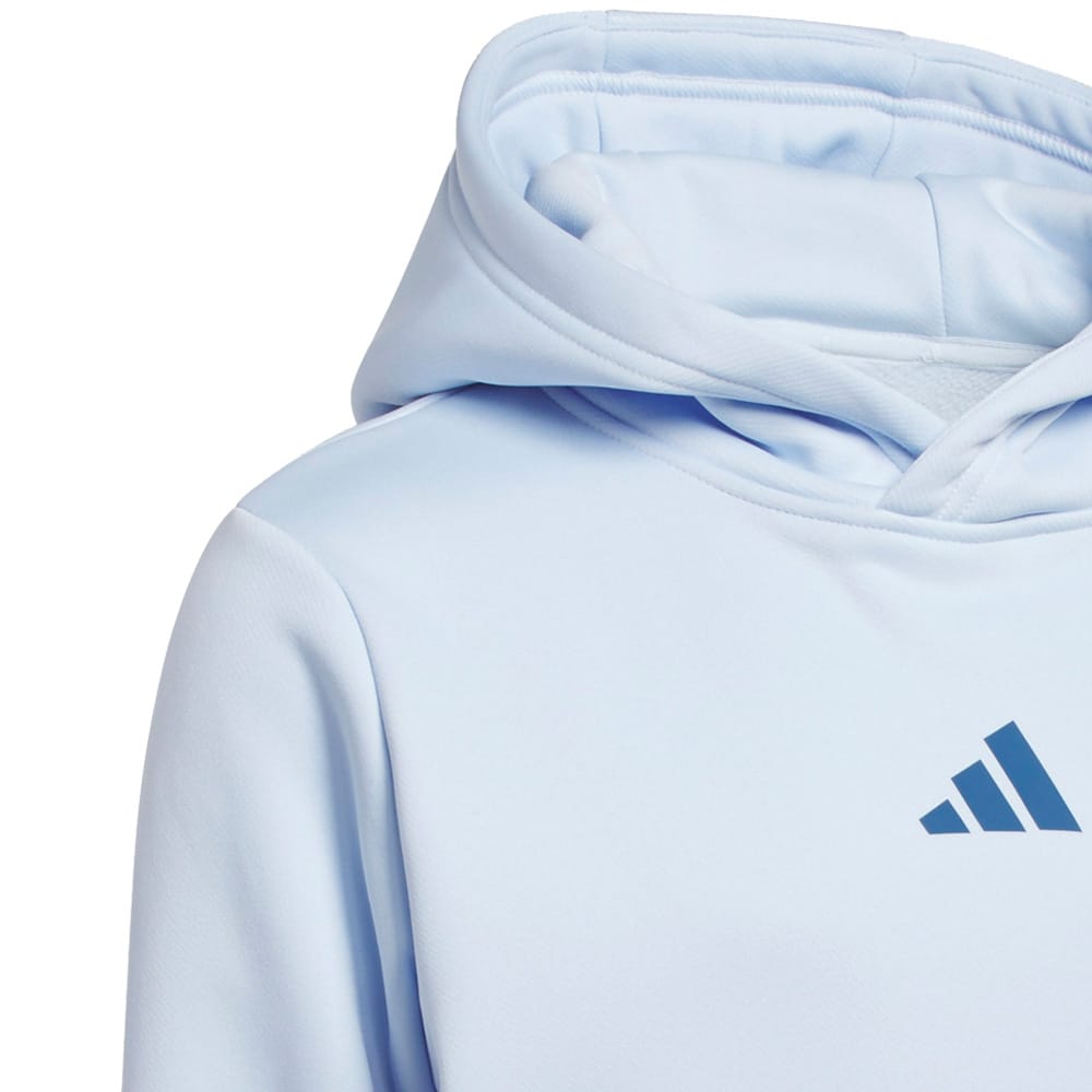 adidas Unisex Juniors Climawarm Graphic Hoodie - Crystal Sky