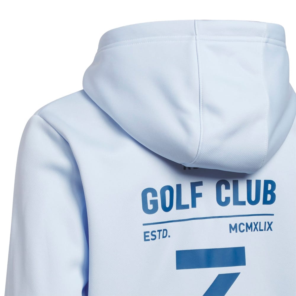 adidas Unisex Juniors Climawarm Graphic Hoodie - Crystal Sky
