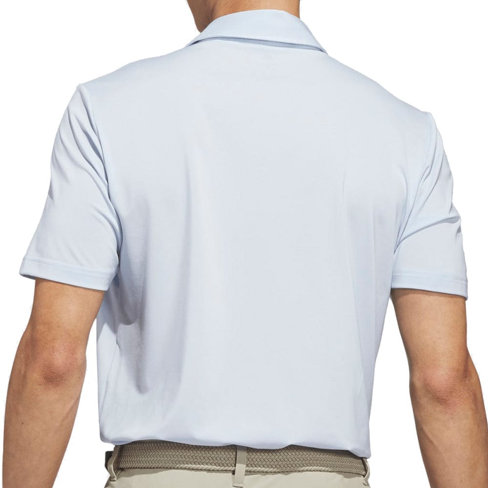 adidas Ultimate365 Solid Polo Shirt - Crystal Sky