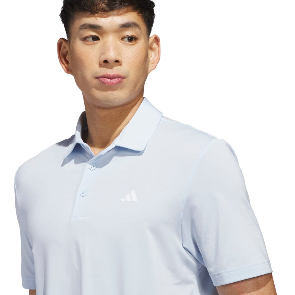 adidas Ultimate365 Solid Polo Shirt - Crystal Sky
