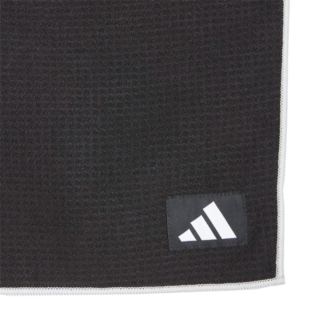 adidas Magnetic Microfiber Players Cart Towel - Black
