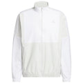 adidas Beyond Twistweave Full-Zip Windbreaker - Orbit Grey/White