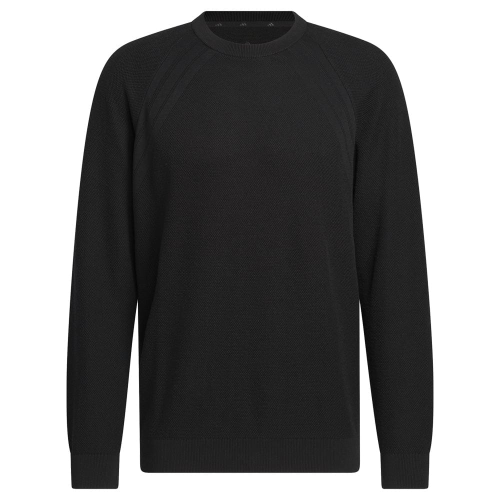 adidas Ultimate365 Tour Knit Crewneck - Black