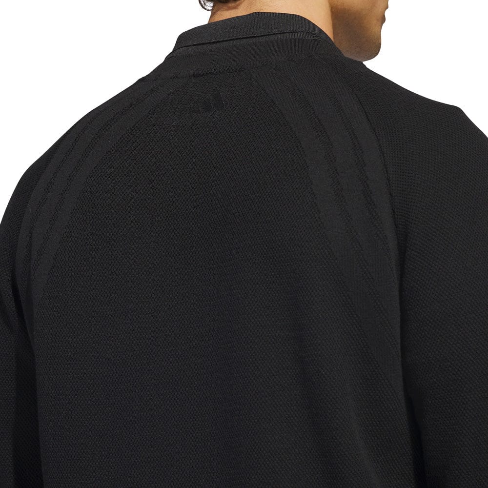 adidas Ultimate365 Tour Knit Crewneck - Black