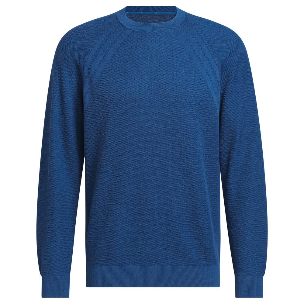 adidas Ultimate365 Tour Knit Crewneck - Dusky Petrol