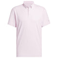 adidas Go-to Textured Polo Shirt - Clear Pink