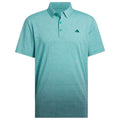 adidas Go-to Rise Print Polo Shirt - Pure Teal