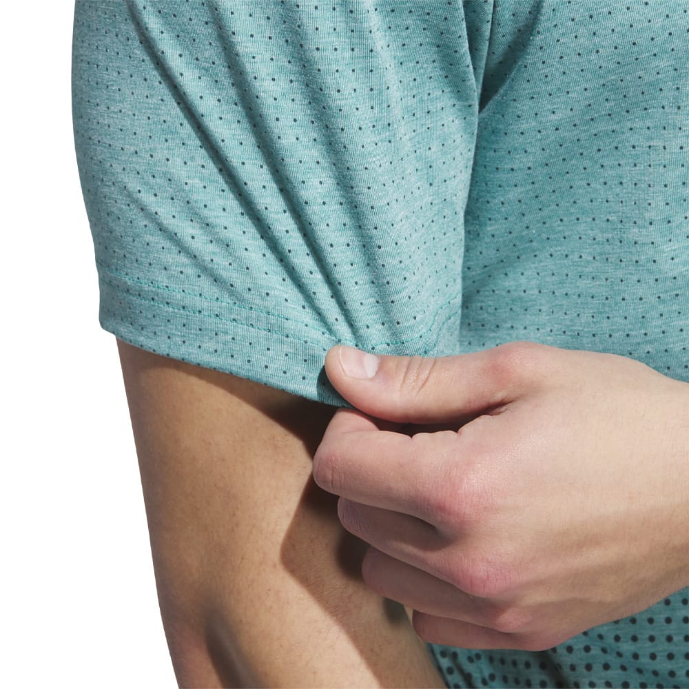 adidas Go-to Rise Print Polo Shirt - Pure Teal