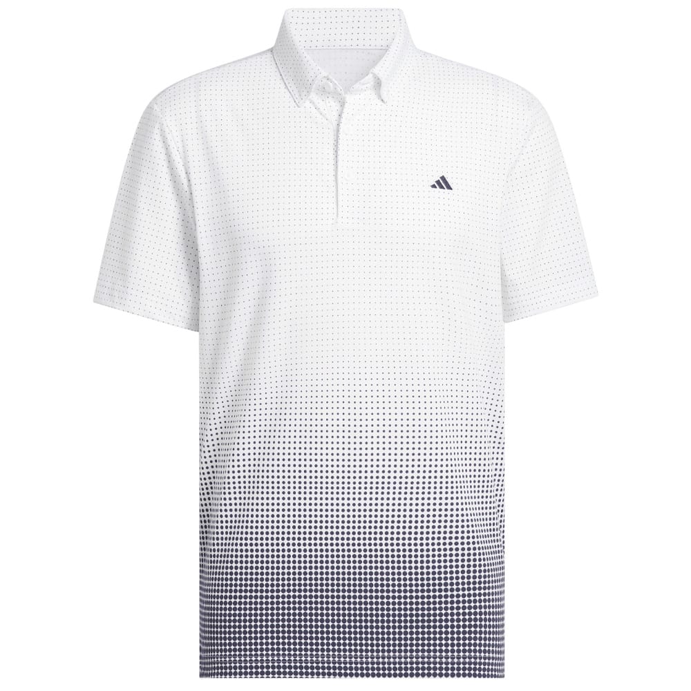 adidas Go-to Rise Print Polo Shirt - White