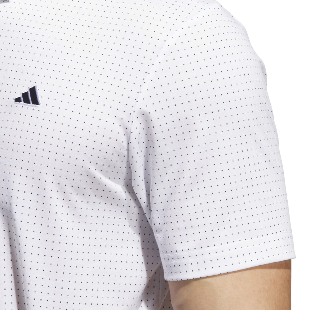adidas Go-to Rise Print Polo Shirt - White