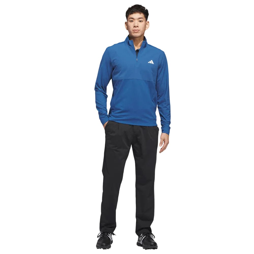 adidas Ultimate365 Tour Quarter Zip Pullover - Dusky Petrol