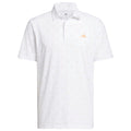 adidas Ultimate365 Essence Print Climacool Polo Shirt - White