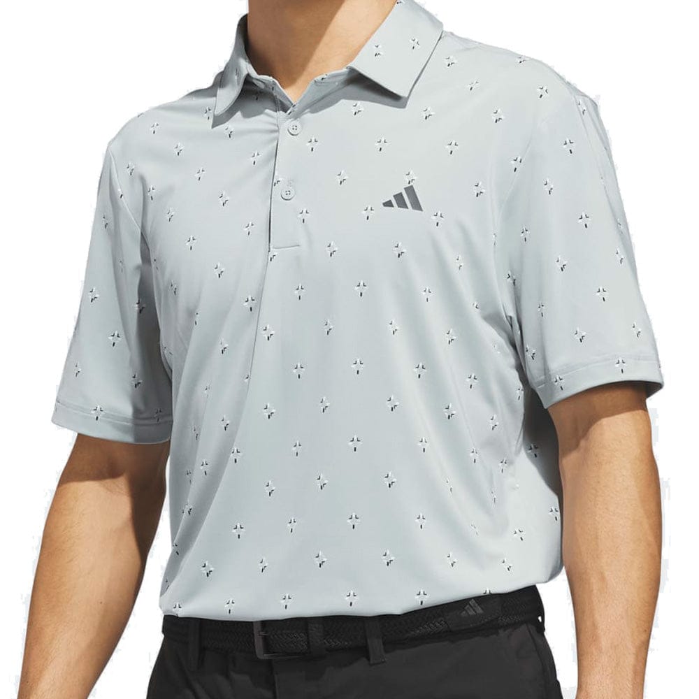 adidas Ultimate365 Essence Print Climacool Polo Shirt - Wonder Sage