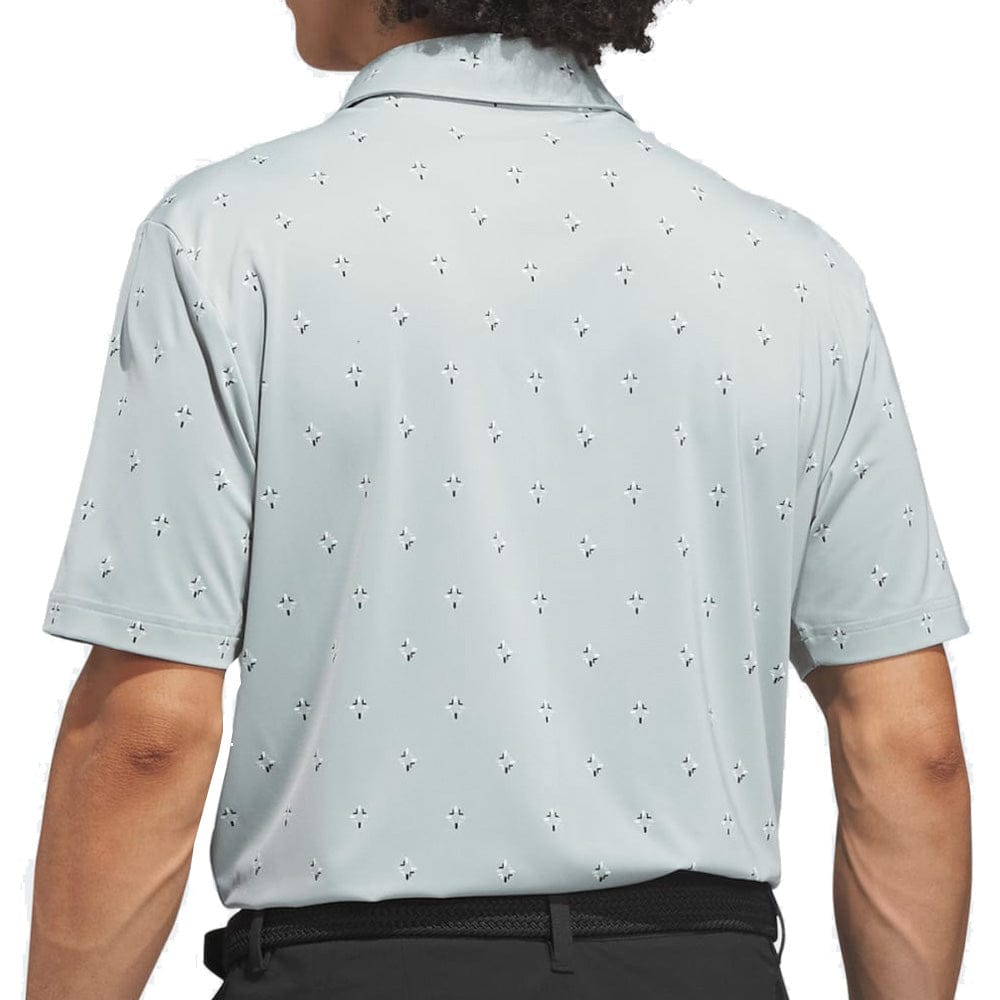 adidas Ultimate365 Essence Print Climacool Polo Shirt - Wonder Sage