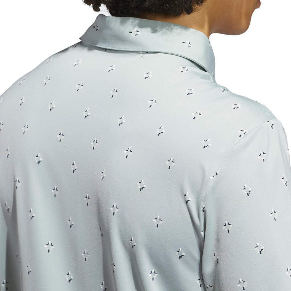 adidas Ultimate365 Essence Print Climacool Polo Shirt - Wonder Sage