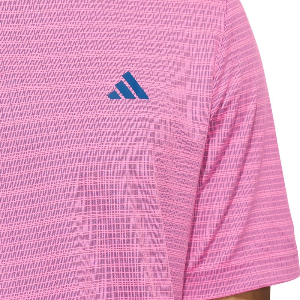 adidas Ultimate365 Sport Collar Polo Shirt - Lucid Pink/Dusky Petrol