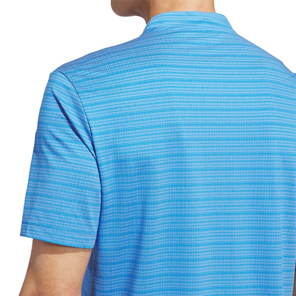 adidas Ultimate365 Sport Collar Polo Shirt - Crystal Sky/Lucid Ray Blue