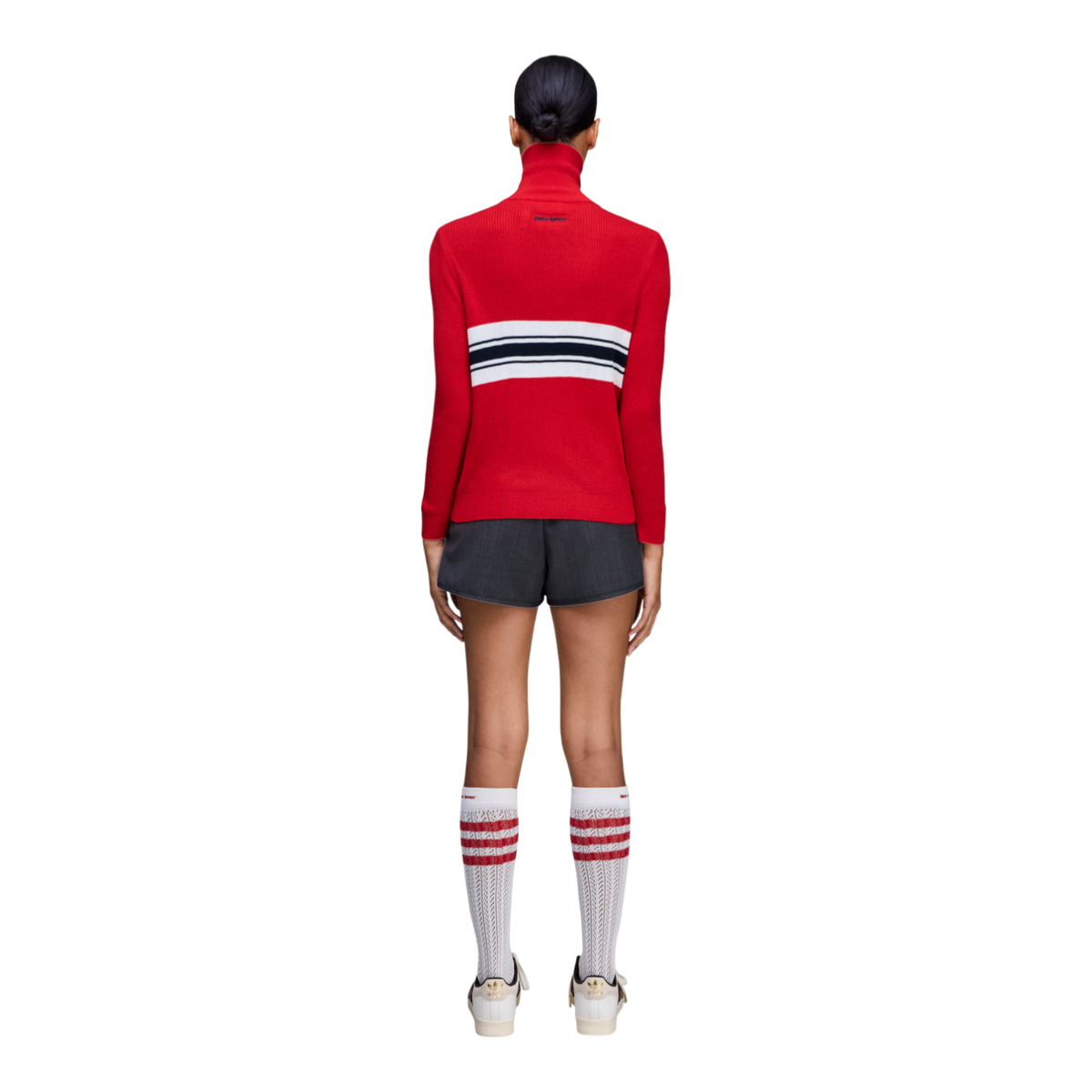 adidas Wales Bonner W Knit Tee Scarlet Women KB2294