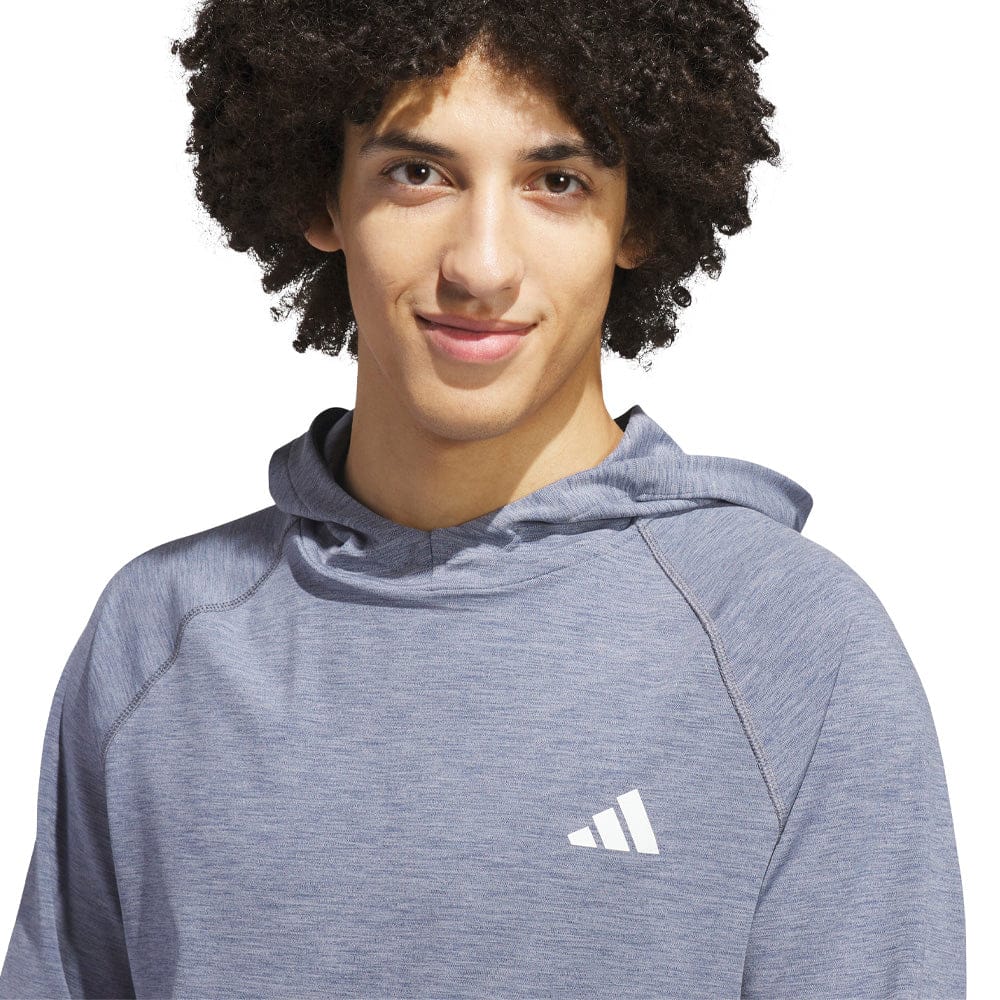 adidas Ultimate365 Heather Hoodie - Collegiate Navy Mel.