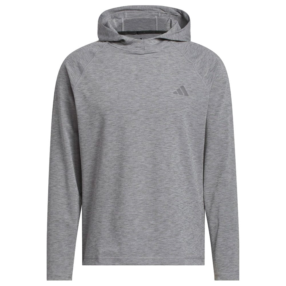 adidas Ultimate365 Heather Hoodie - Black Melange