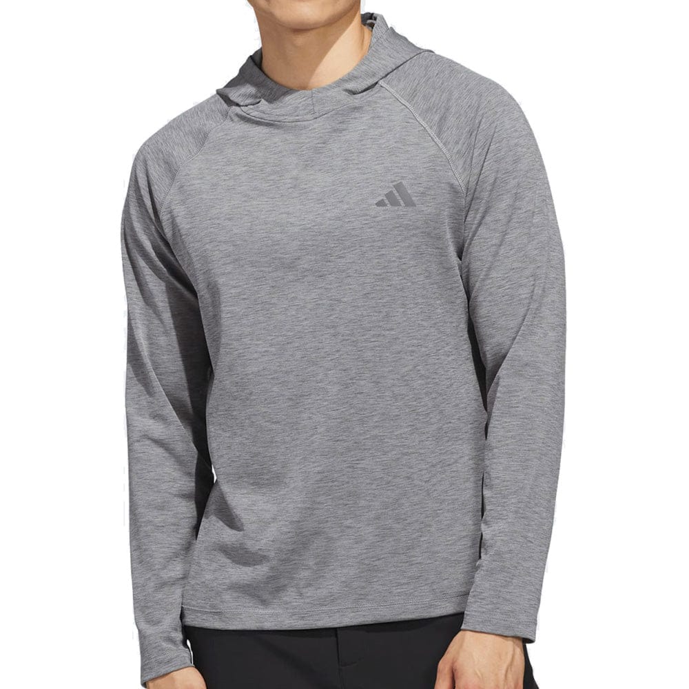 adidas Ultimate365 Heather Hoodie - Black Melange