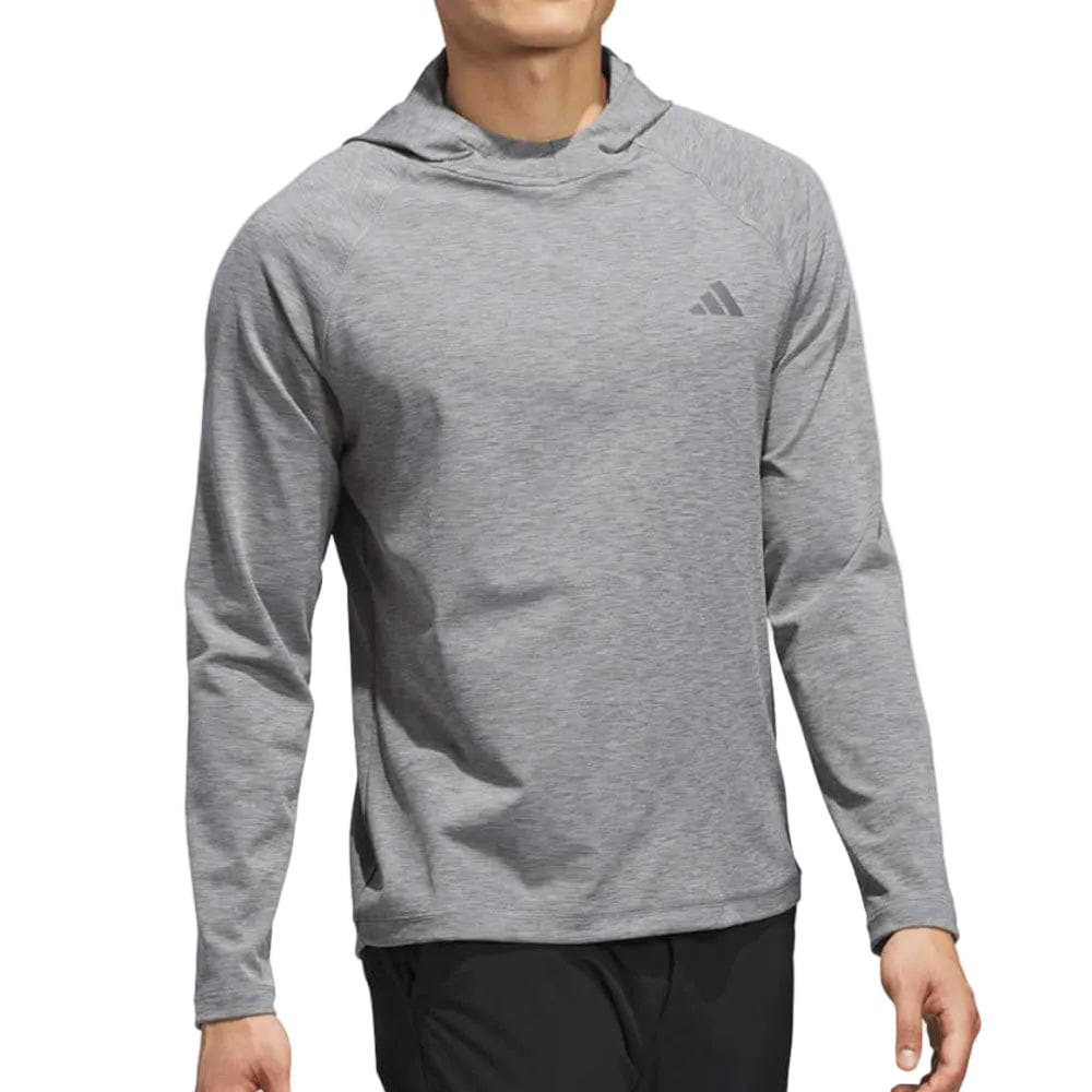 adidas Ultimate365 Heather Hoodie - Black Melange