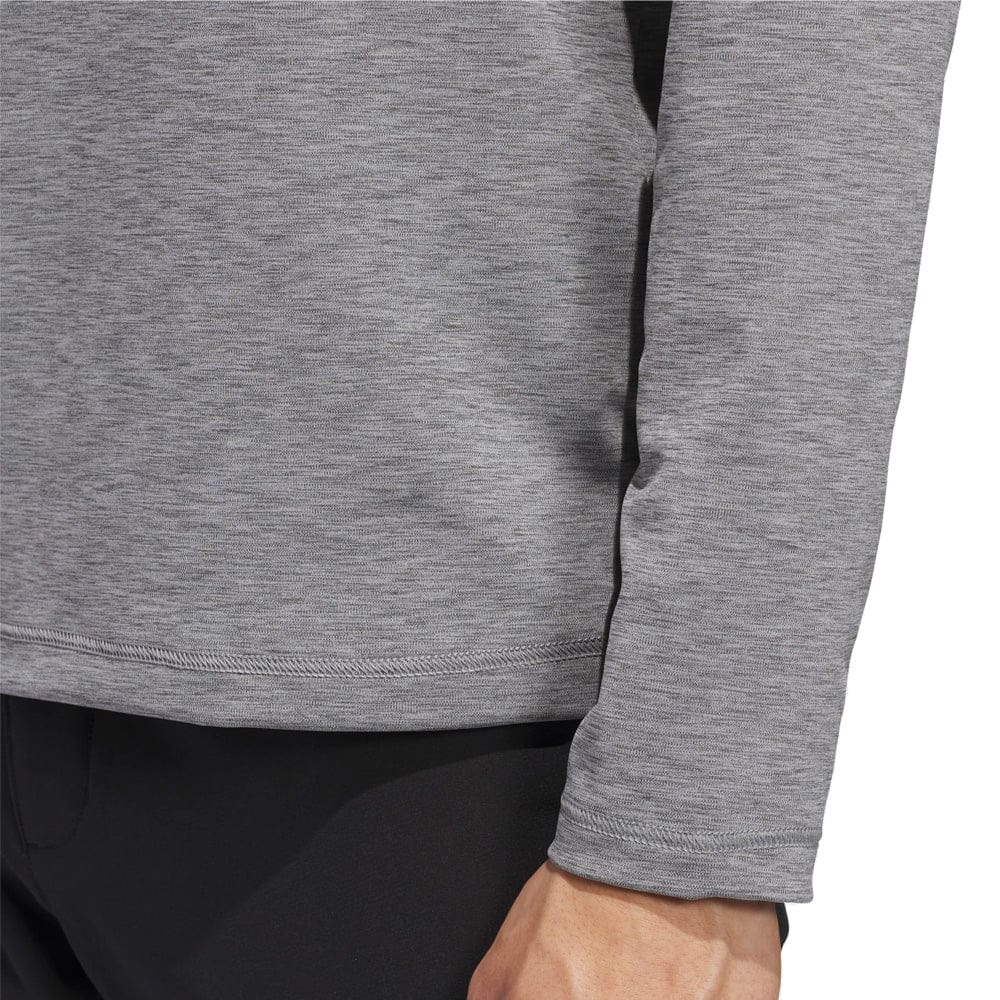 adidas Ultimate365 Heather Hoodie - Black Melange