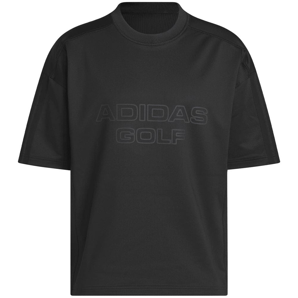 adidas Beyond Graphic Short Sleeve Crewneck Pullover - Black