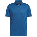 adidas Ultimate365 Jacquard Polo Shirt - Dusky Petrol/Black
