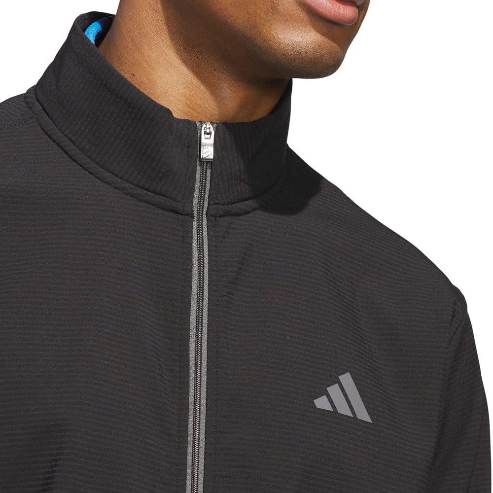 adidas Ultimate365 Textured Woven Full-Zip - Black