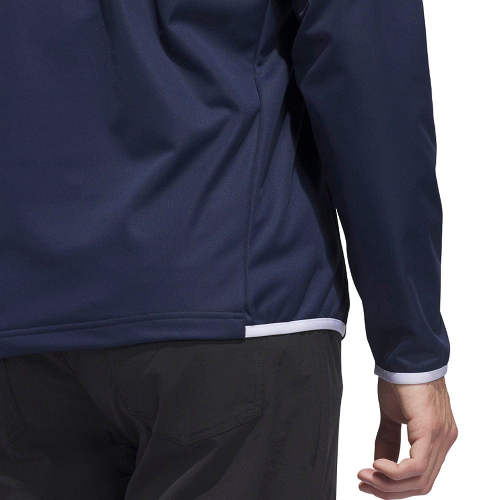adidas Ultimate365 Durable Water Repellent Wind Quarter-Zip - Collegiate Navy/White/