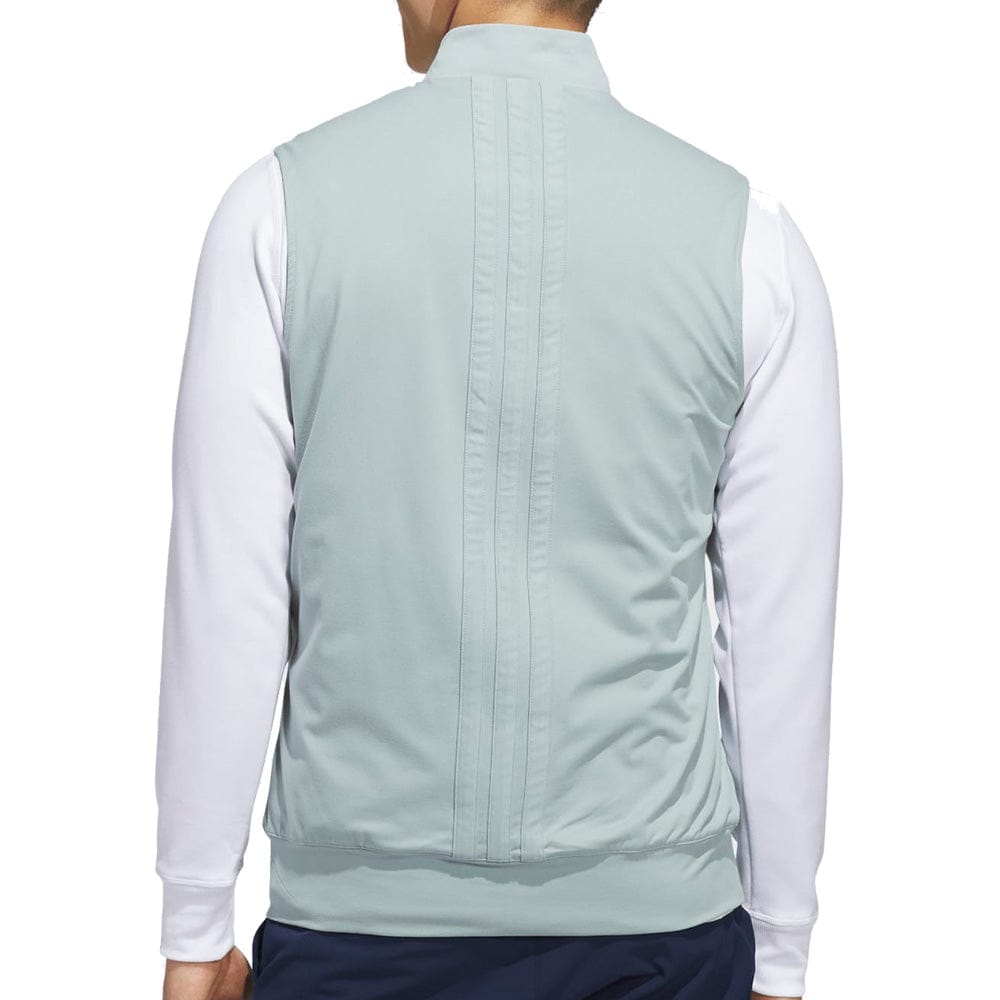 adidas Ultimate365 Tour Full Zip Vest - Wonder Sage
