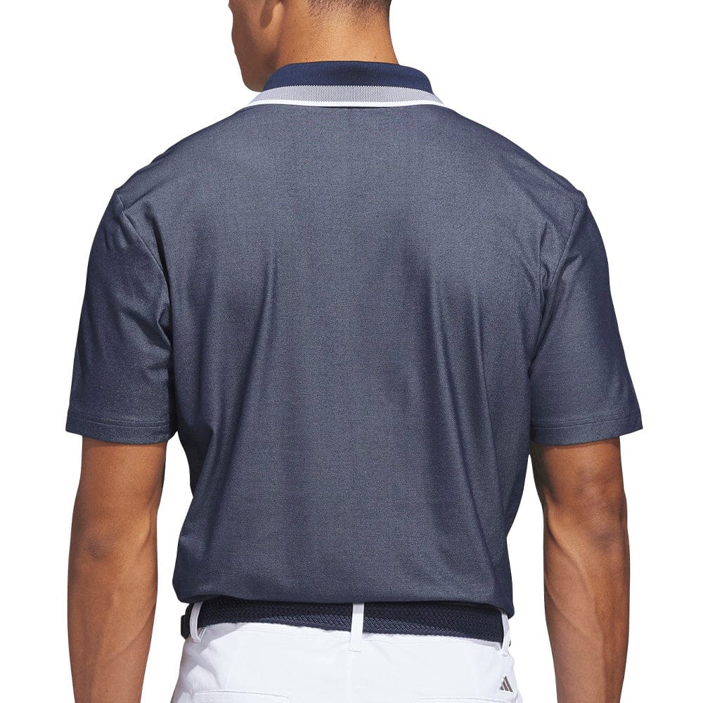 adidas Ultimate365 Tour Twistknit Pique Polo Shirt - Collegiate Navy