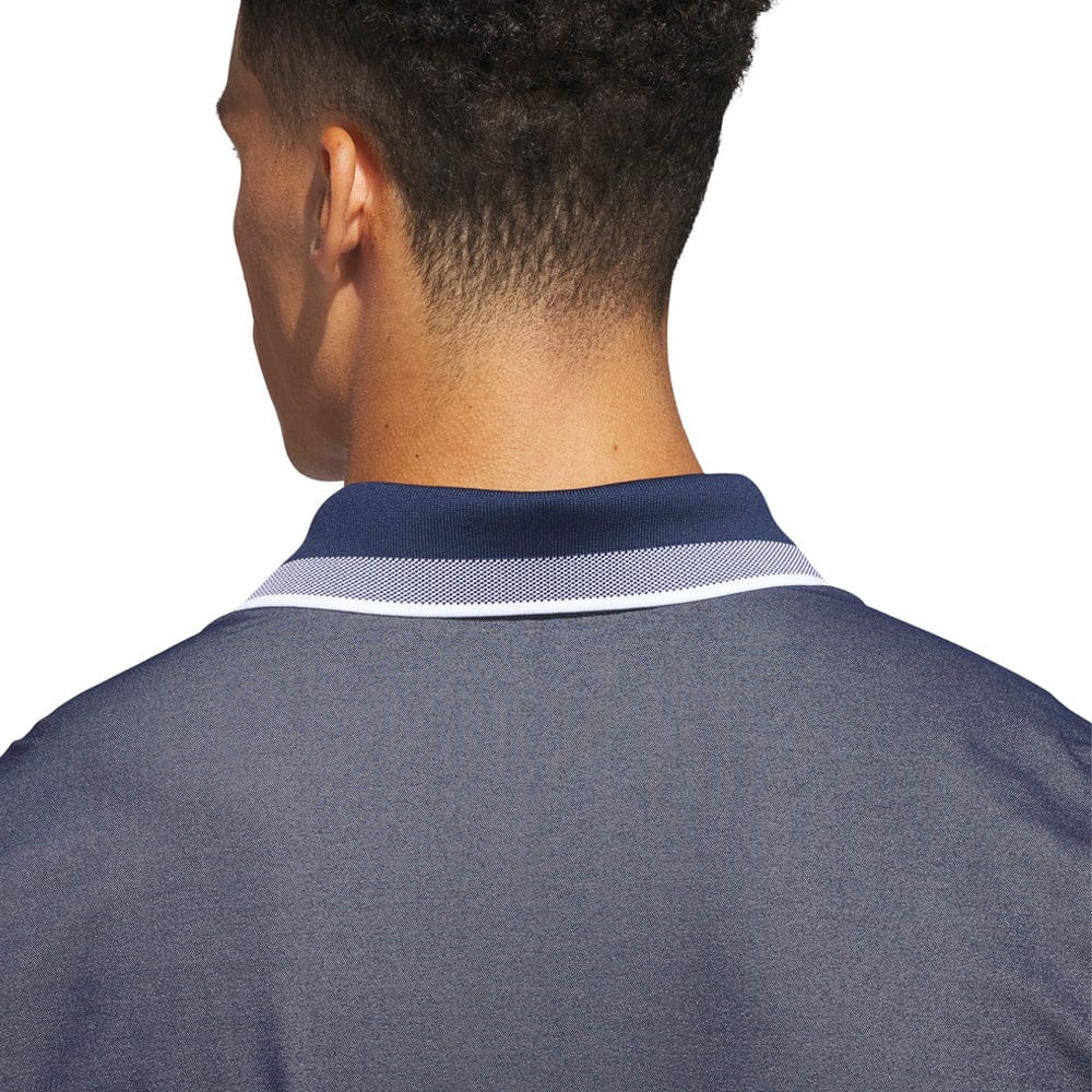 adidas Ultimate365 Tour Twistknit Pique Polo Shirt - Collegiate Navy