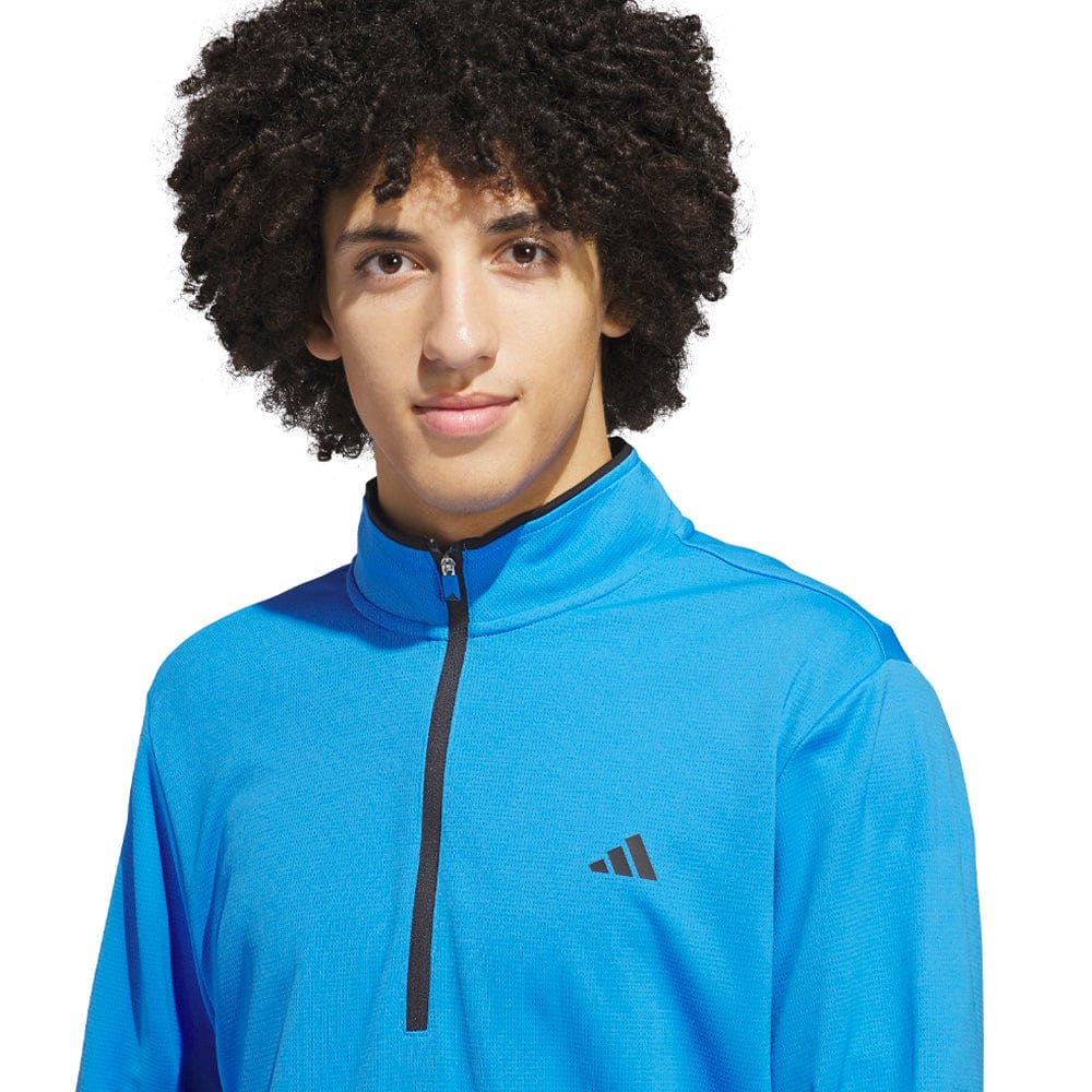 adidas Lightweight Half-Zip Top - Lucid Ray Blue